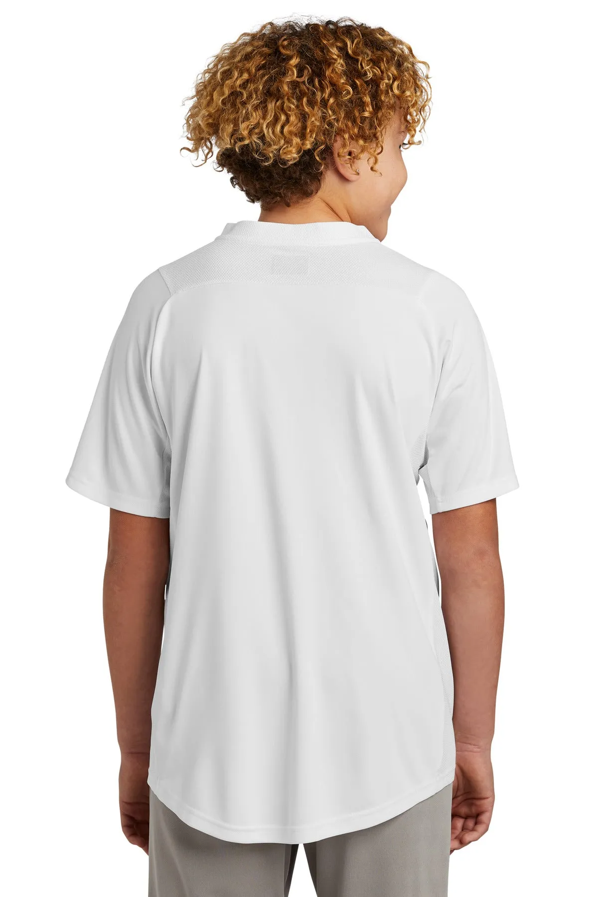 New Era  ®  Youth Diamond Era 2-Button Jersey. YNEA221