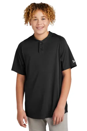 New Era  ®  Youth Diamond Era 2-Button Jersey. YNEA221