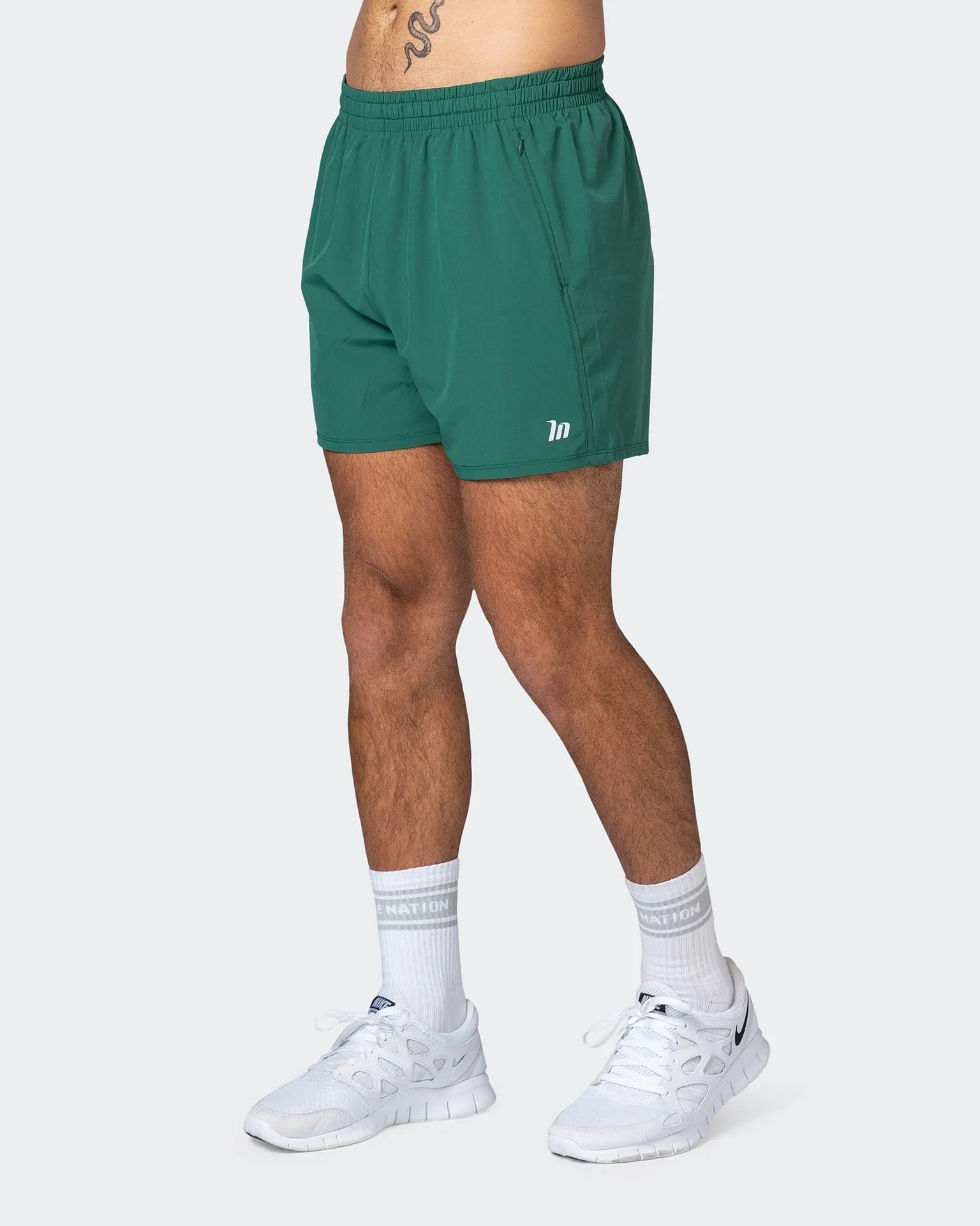 New Heights 4" Shorts - Antique Green