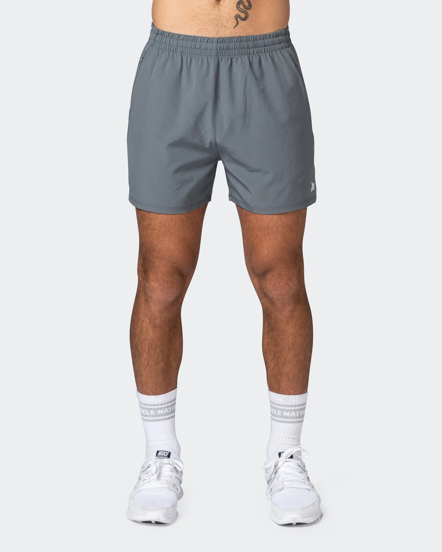 New Heights 4" Shorts - Shadow Grey