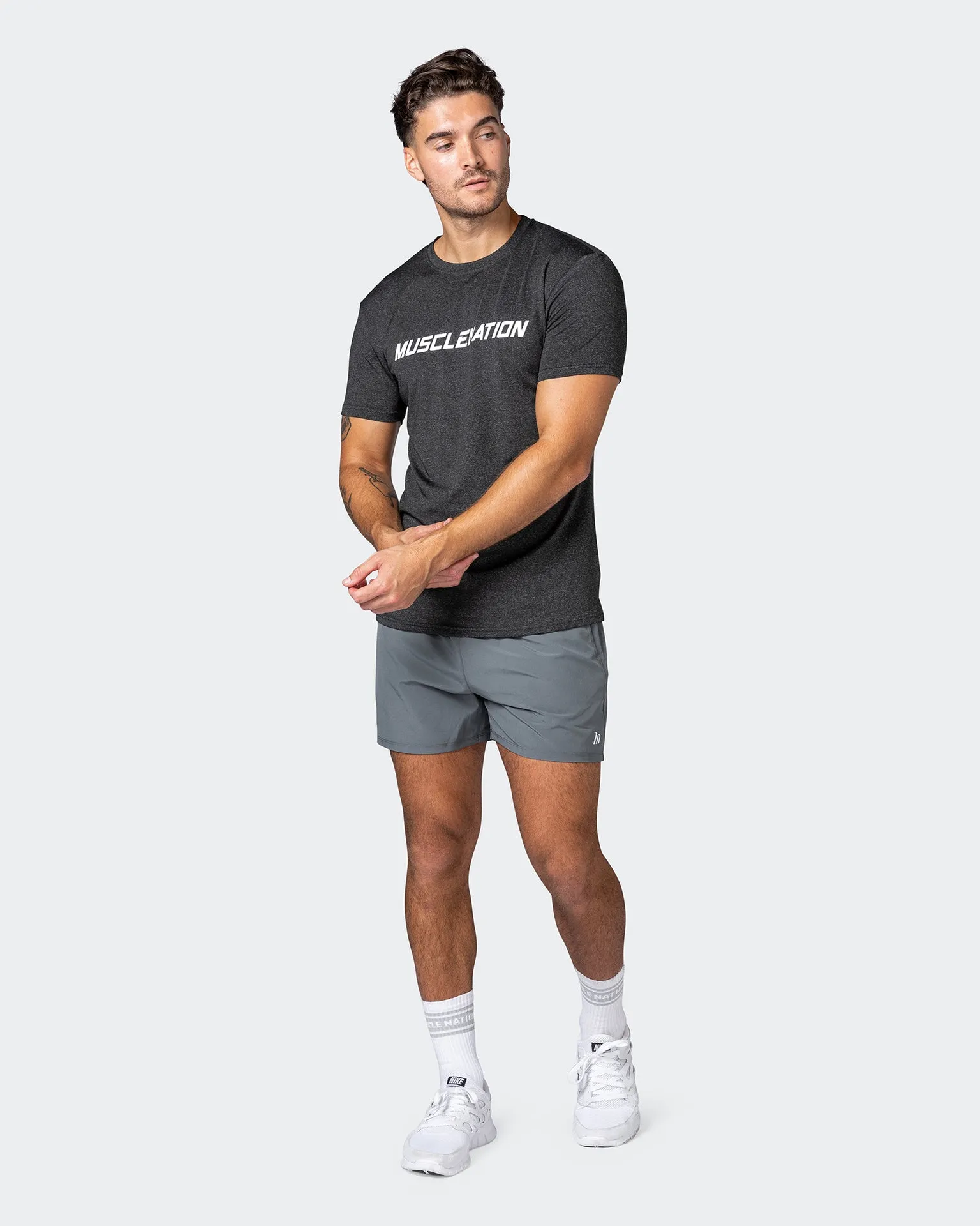 New Heights 4" Shorts - Shadow Grey