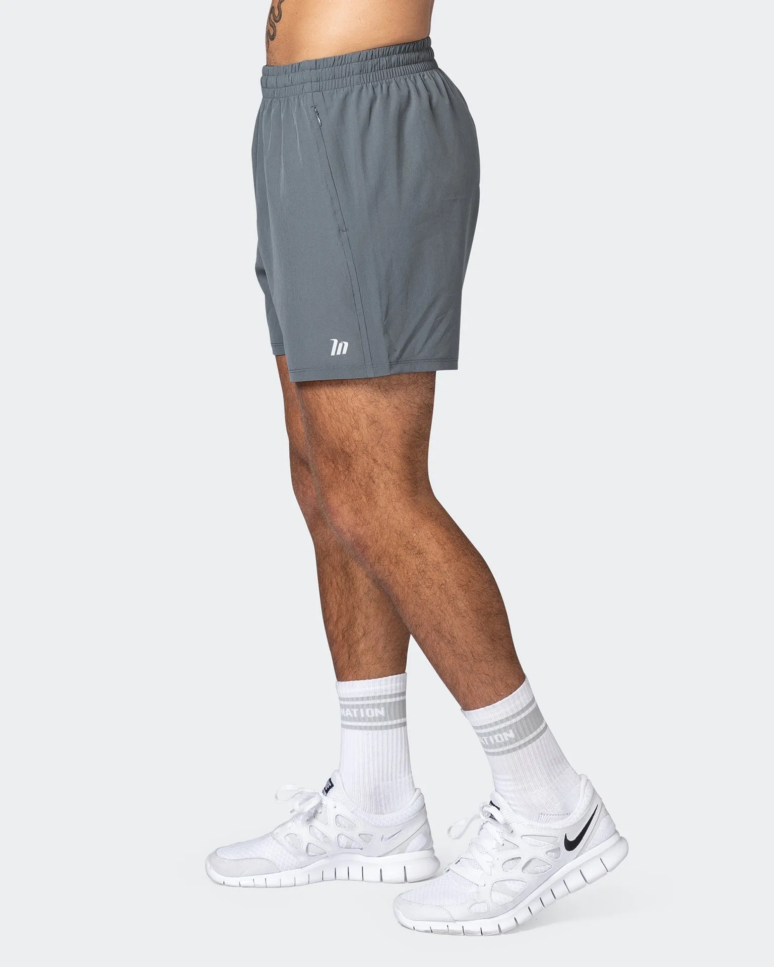 New Heights 4" Shorts - Shadow Grey