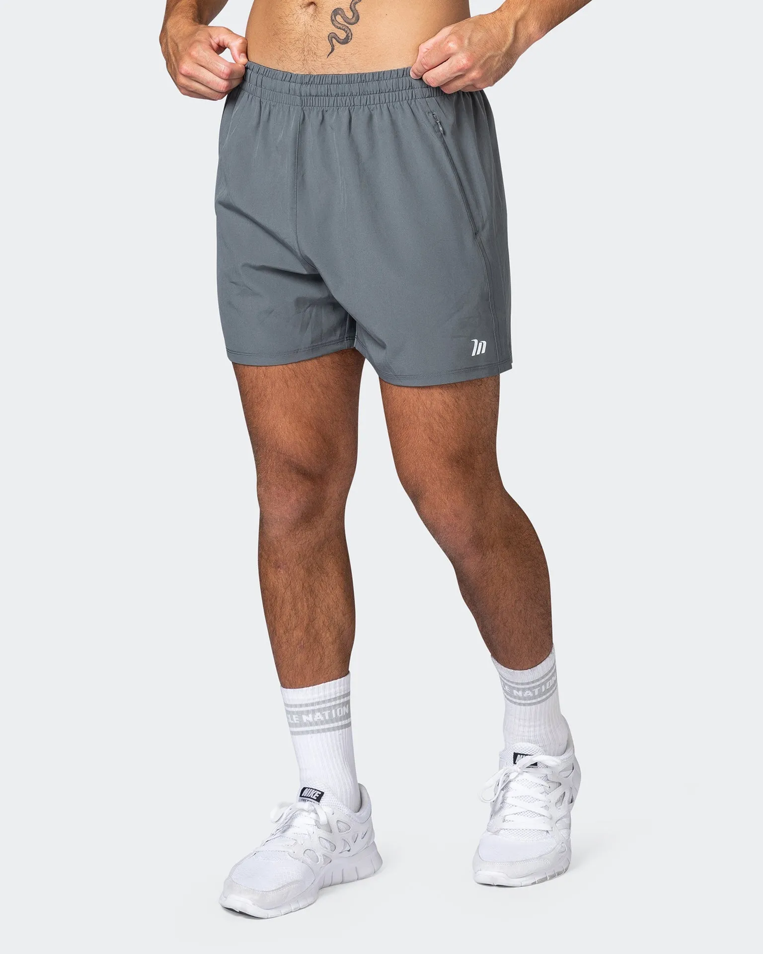 New Heights 4" Shorts - Shadow Grey