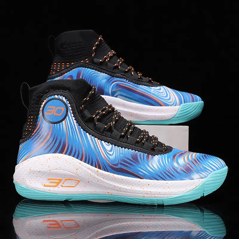 New High-Top Basketball Shoes for Boys and Girls
