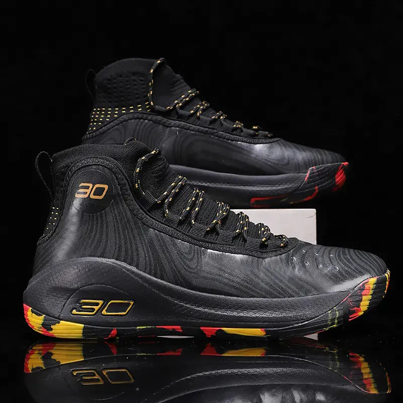New High-Top Basketball Shoes for Boys and Girls