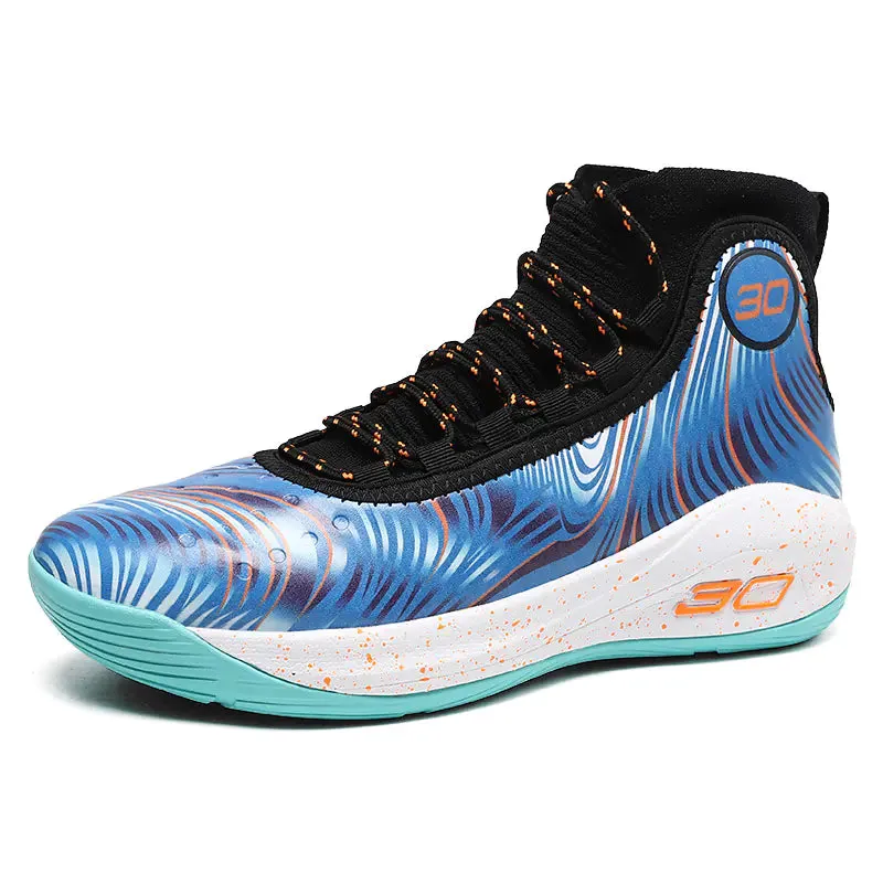 New High-Top Basketball Shoes for Boys and Girls