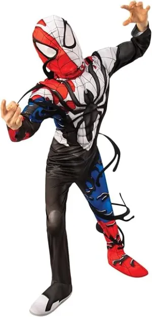 NEW Retails $70 Fits 5-7 Yrs Rubie's boys Marvel Spider-man Maximum Venom Deluxe Venomized Spider-man Costume Child's Costume