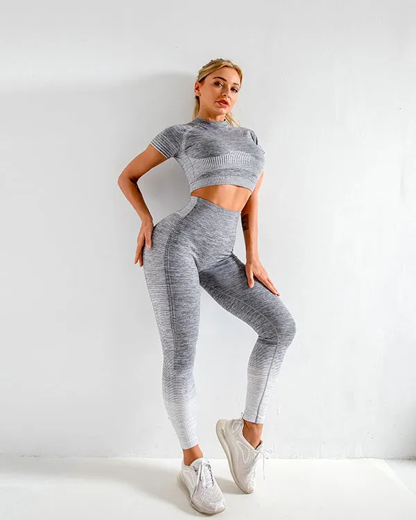 New Seamless ColorBlock Gym Sets