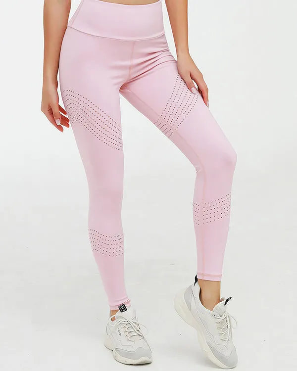 New Seamless Cut Out Sports Bra And High Waisted Leggings Gym Sets