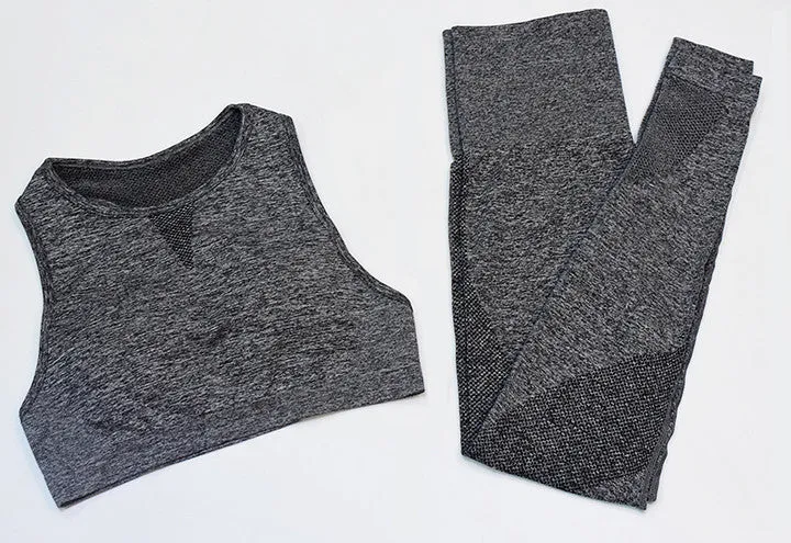 New Seamless Mesh  Gym Sets