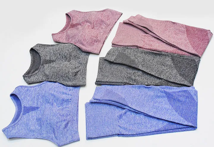 New Seamless Mesh  Gym Sets