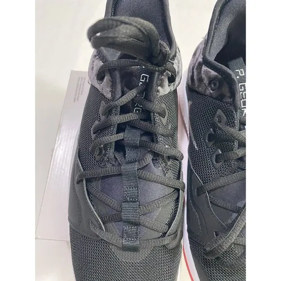 New Youth Size 7Y Black Red Nike PG 3 (GS) Basketball Shoes AQ2462 016