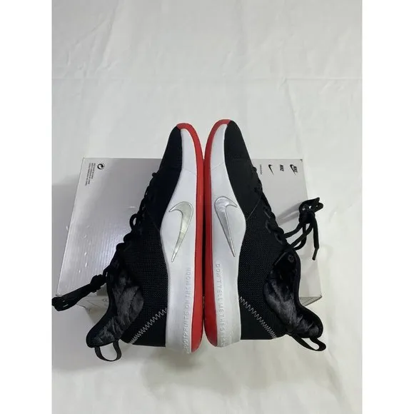 New Youth Size 7Y Black Red Nike PG 3 (GS) Basketball Shoes AQ2462 016
