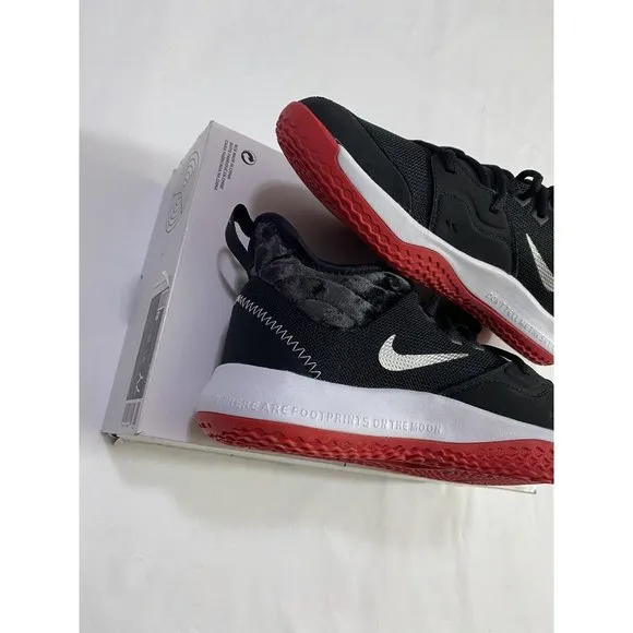 New Youth Size 7Y Black Red Nike PG 3 (GS) Basketball Shoes AQ2462 016