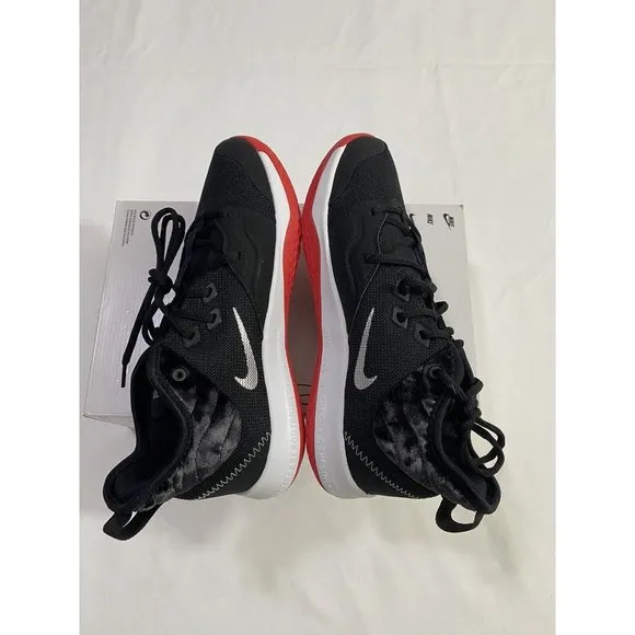 New Youth Size 7Y Black Red Nike PG 3 (GS) Basketball Shoes AQ2462 016