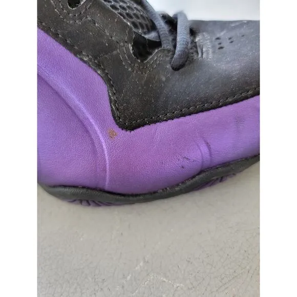 Nike Air Max Wavy Eggplant Black Purple Basketball Shoes Size 8.5