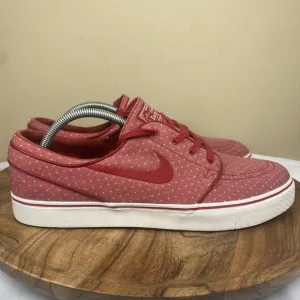 Nike Air Zoom Stefan Janoski Sb Red Polka Dot Mens White And Red Size 12 Shoes