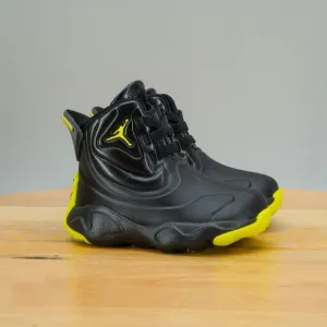 Nike Jordan Drip 23 Rain Boot Kid's Size 4C Shoes Black Athletic Sneakers NEW