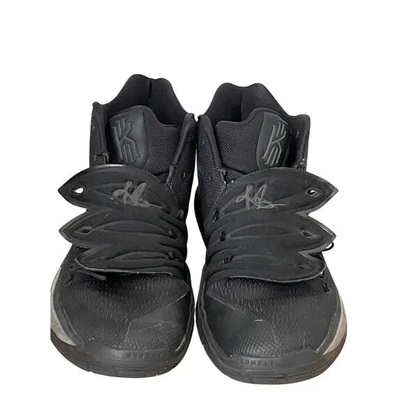 Nike Kyrie 5 Neon Sole Black Size 9.5 Basketball Shoes