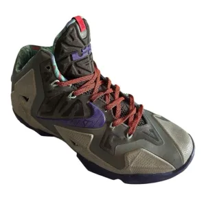Nike Lebron 11 XI Terracotta Warrior Basketball Shoes 616175-005 Mens Size 9