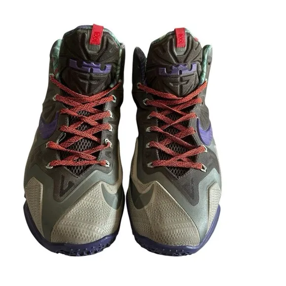 Nike Lebron 11 XI Terracotta Warrior Basketball Shoes 616175-005 Mens Size 9