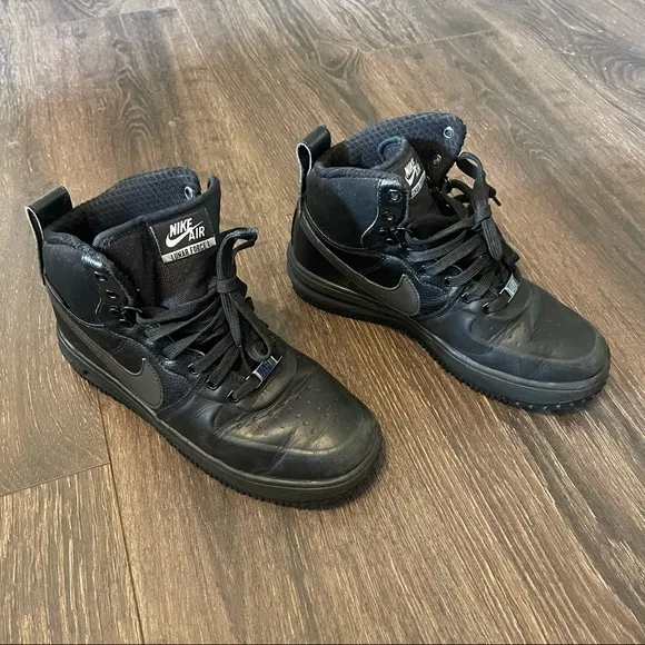Nike Lunar Force 1 Sneakerboot Black 2016