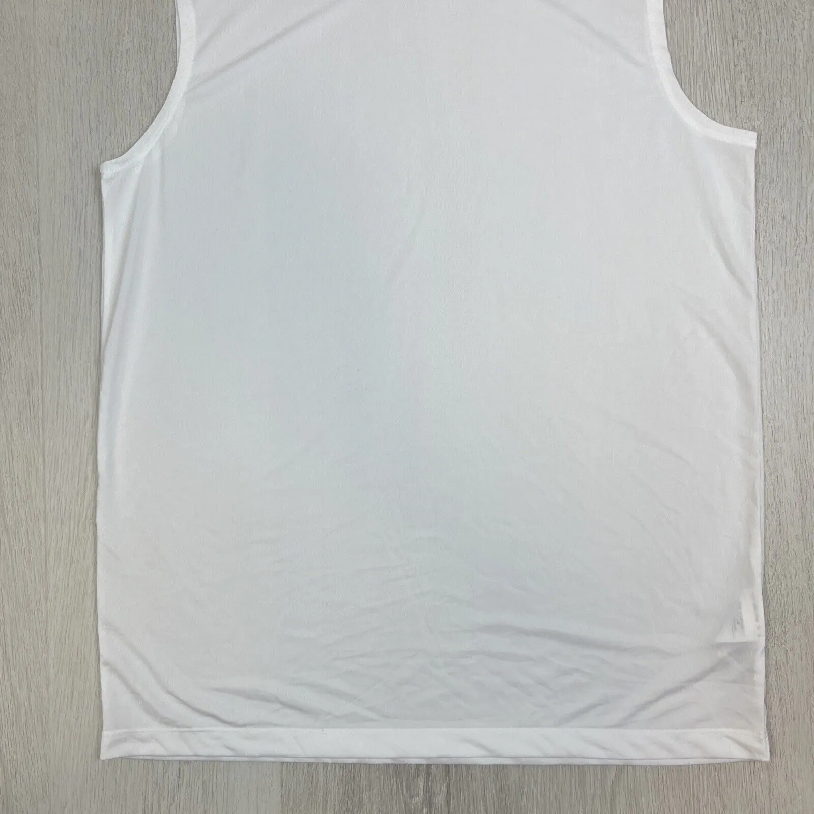 Nike Mens Activewear White Training Singlet Tank Top Size Large (New)
