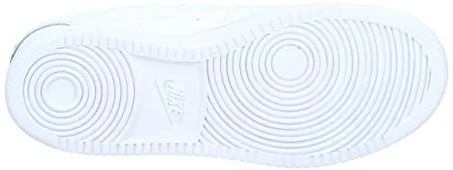Nike Men's Court Vision Low Sneaker, White/Whiteblack, 9.5 Regular US