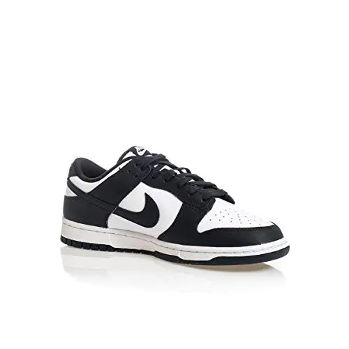 Nike Mens Dunk Low Retro DD1391 100 Black/White - Size 8.5