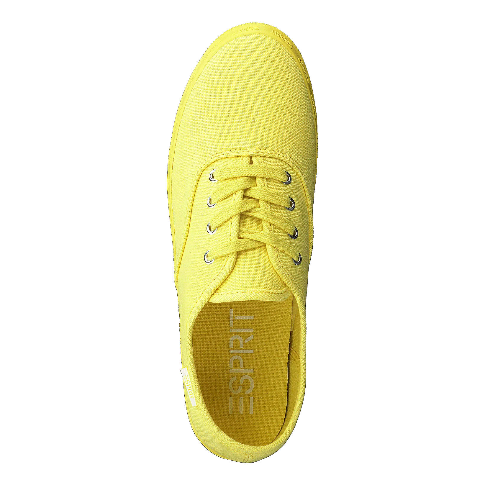 Nita Lace Up Bright Yellow