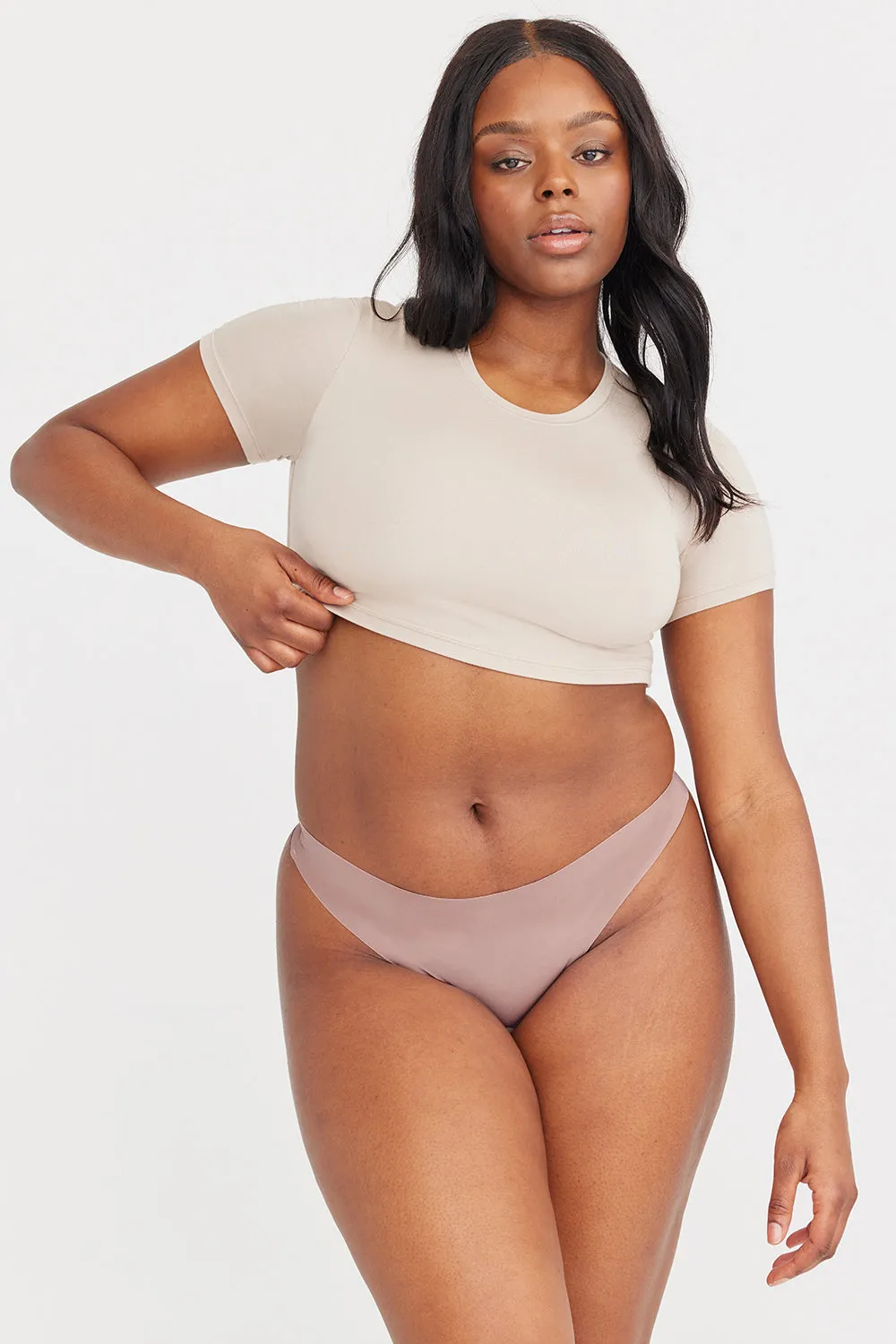 NO VPL THONG - MOCHA