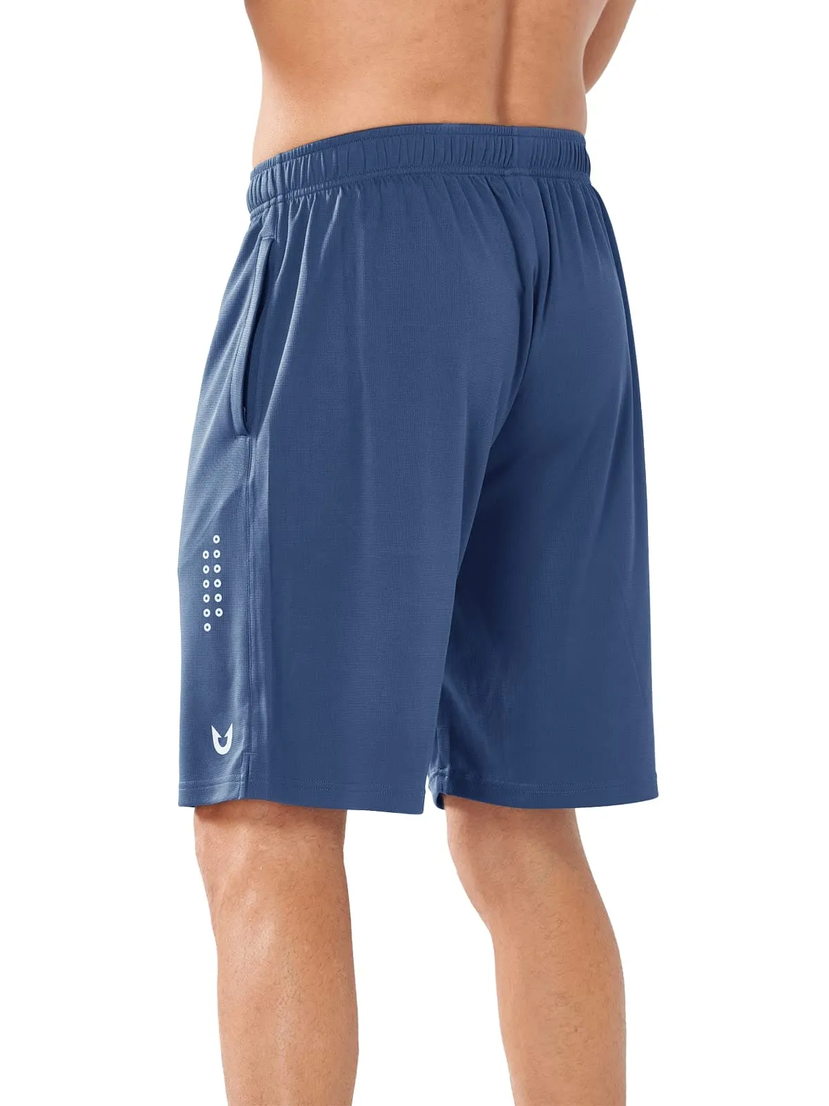 NORTHYARD Men's 10" Athletic Basketball Shorts Workout Gym Quick Dry Shorts Lightweight Mesh Training Shorts for Men Exercise