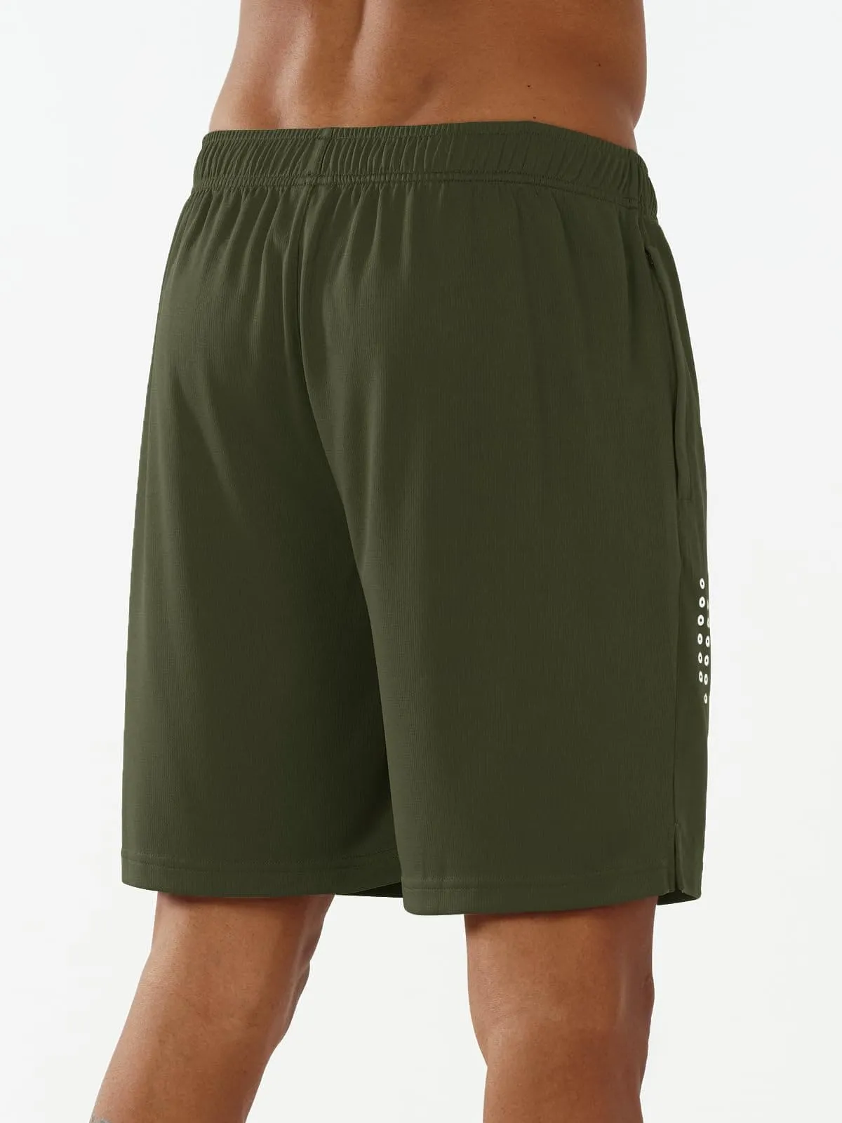 NORTHYARD Men's 7" Athletic Shorts Workout Gym Quick Dry Shorts Lightweight Mesh Hiking Shorts for Men Exercise ArmyGreen