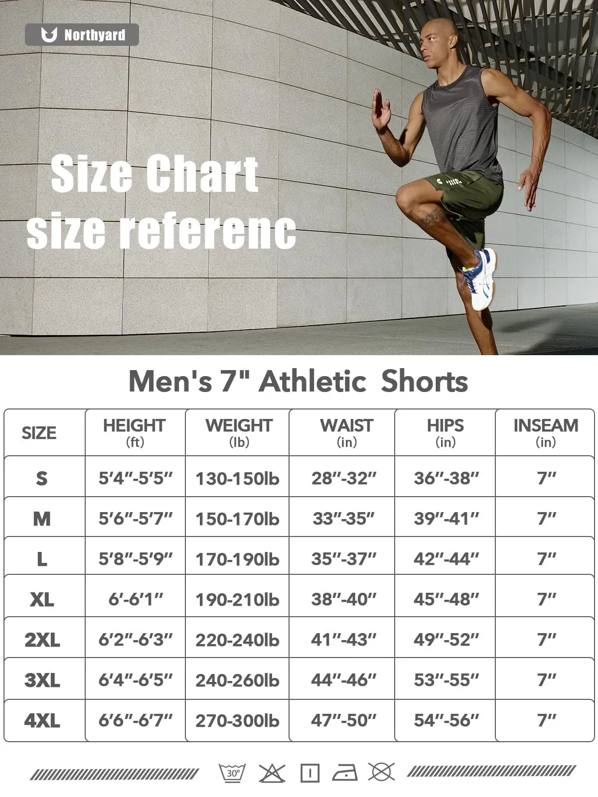 NORTHYARD Men's 7" Athletic Shorts Workout Gym Quick Dry Shorts Lightweight Mesh Hiking Shorts for Men Exercise ArmyGreen