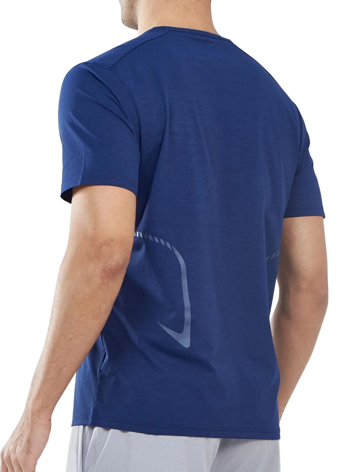 NORTHYARD Men's Workout Gym Shirts Quick Dry T-Shirts Running Athletic Short Sleeve Shirt for Men Navy