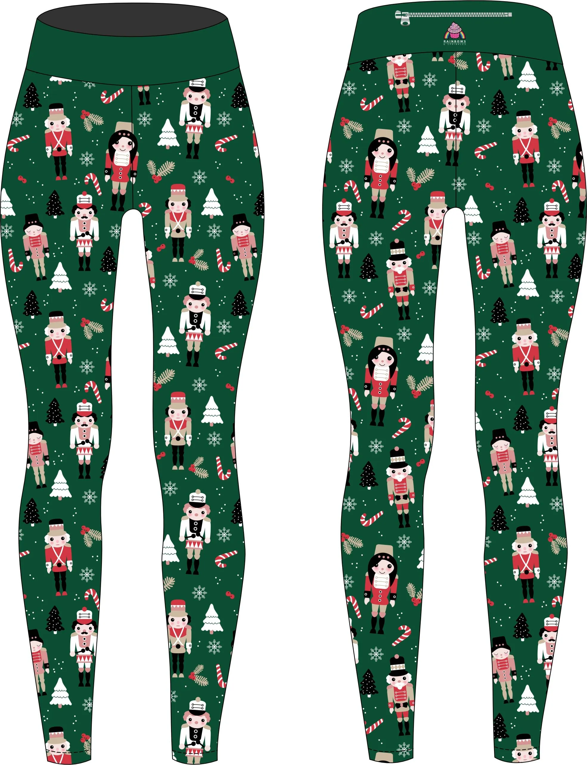 Nutcrackers Women's Activewear Leggings