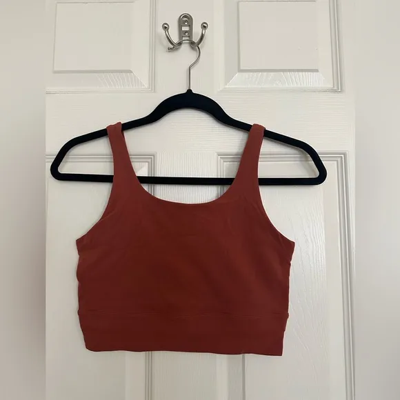 NWOT Nike Yoga Luxe Infinalon Crop Tank Top