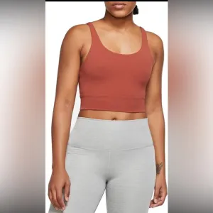 NWOT Nike Yoga Luxe Infinalon Crop Tank Top