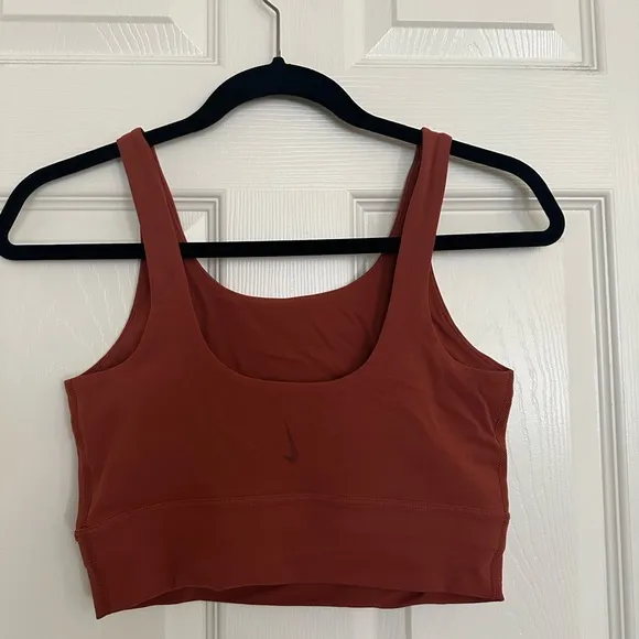 NWOT Nike Yoga Luxe Infinalon Crop Tank Top