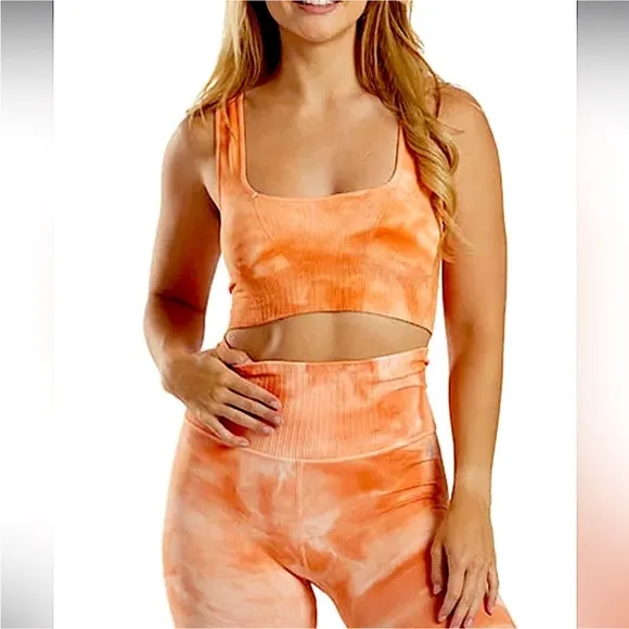NWT FP Movement Good Karma Tie Dye Bra