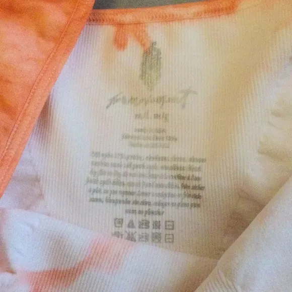 NWT FP Movement Good Karma Tie Dye Bra