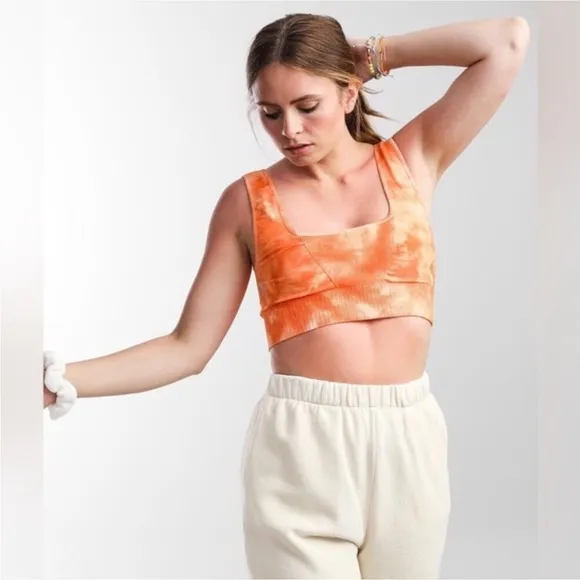 NWT FP Movement Good Karma Tie Dye Bra