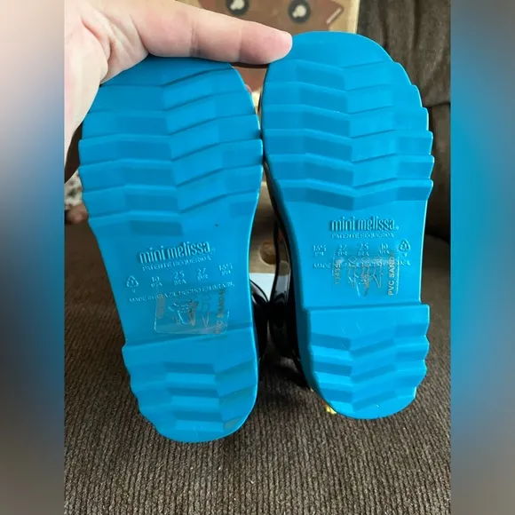 NWT MINI MELISSA Kids Rain Boot Fabula Toddler Unisex Size 10T