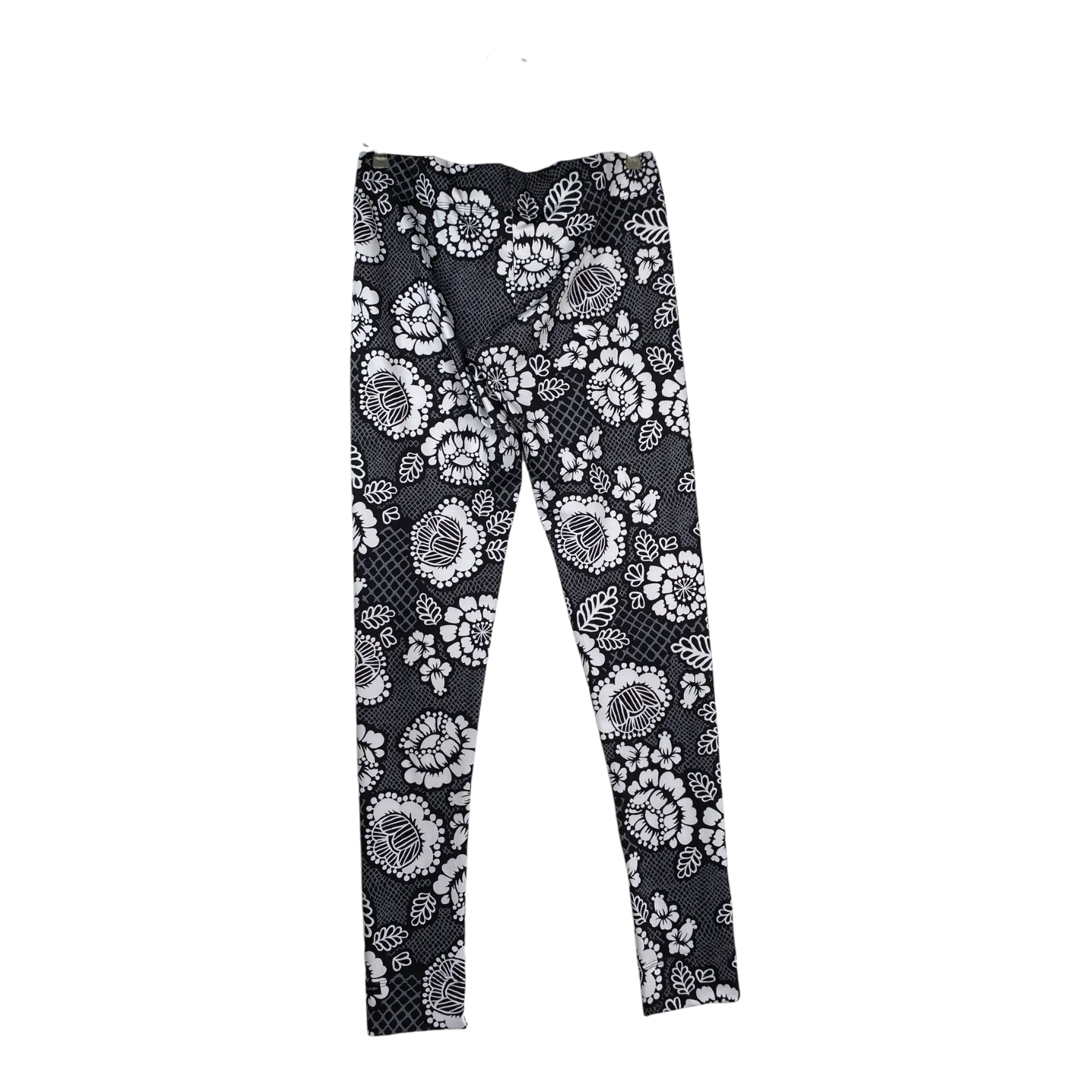 Ommellinen sport leggings, flower | woman XXL