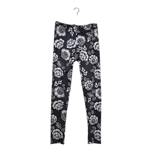 Ommellinen sport leggings, flower | woman XXL