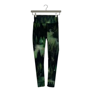 Ommellinen sport leggings, forrest | woman XS