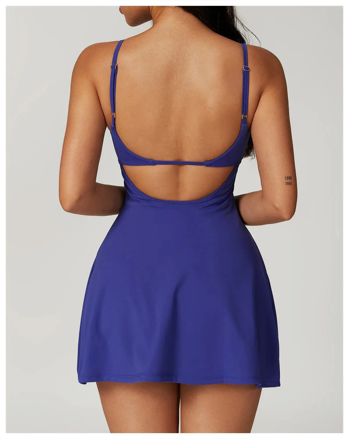 One-Piece Activewear Jumpsuit Dress