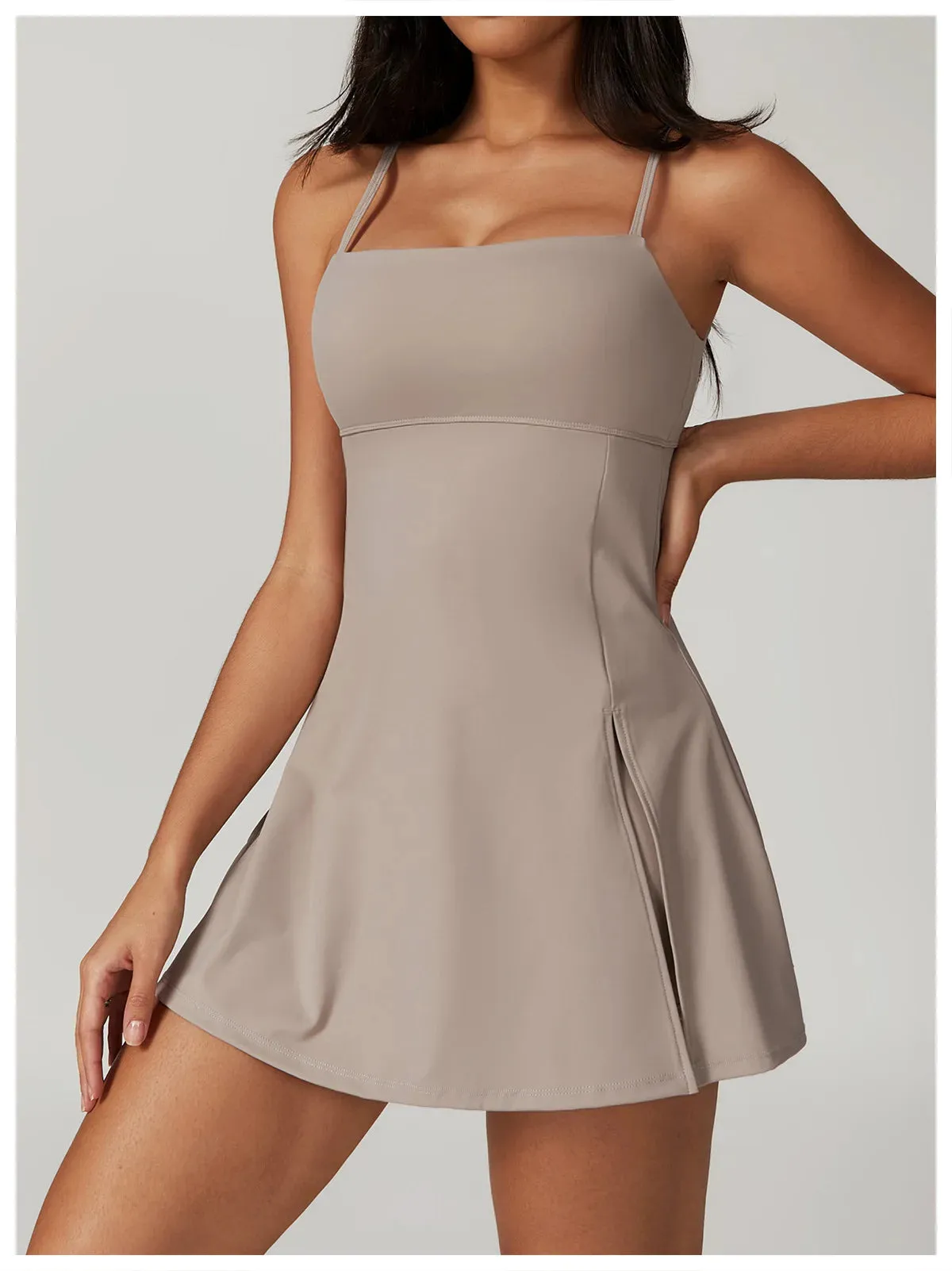 One-Piece Activewear Jumpsuit Dress