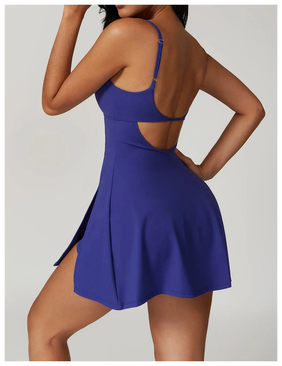 One-Piece Activewear Jumpsuit Dress