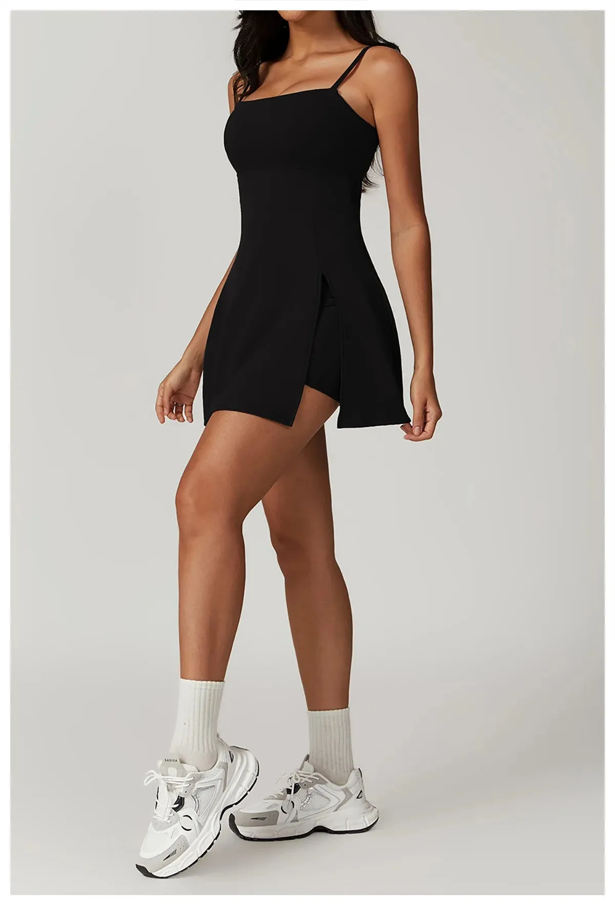One-Piece Activewear Jumpsuit Dress